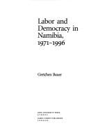 Labor and democracy in Namibia, 1971-1996