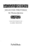 Selected writings