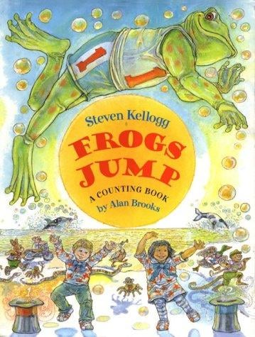 Frogs jump ; a counting book