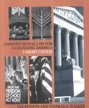 Constitutional law for a changing America.