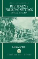 Beethoven's folksong settings: chronology, sources, style