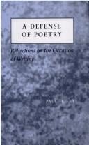 A defense of poetry: reflections on the occasion of writing