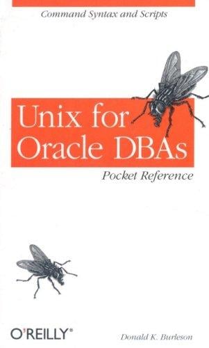 Unix for Oracle DBAs: Pocket Reference