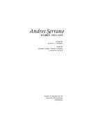 Andres Serrano, works 1983-1993