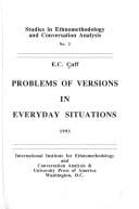 Problems of versions in everyday situations: 1993