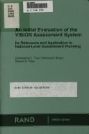An initial evaluation of the VISION Assessment System: its relevance and application to national-level sustainment planning