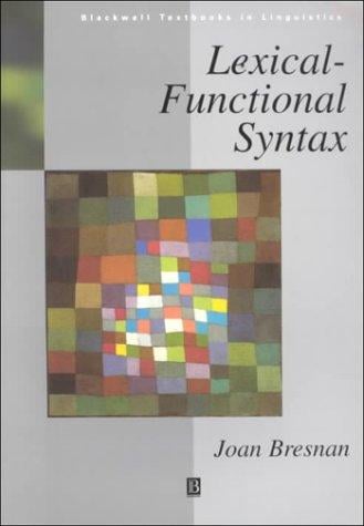 Lexical-functional syntax