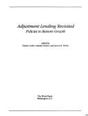 Adjustment lending revisited: policies to restore growth