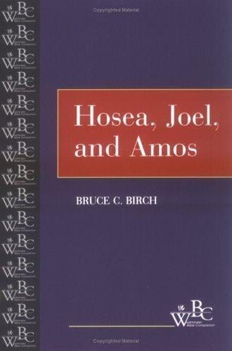 Hosea, Joel, and Amos