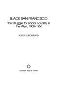 Black San Francisco: the struggle for racial equality in the West, 1900-1954
