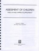 Assessment of children: WISC-III and WPPSI-R supplement