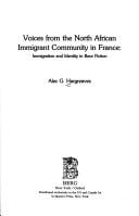 Voices from the North African immigrant community in France: immigration and identity in Beur fiction.