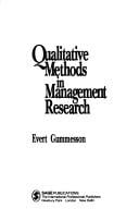 Qualitative methods in management research