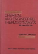 Chemical and engineering thermodynamics.