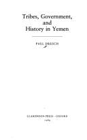 Tribes, government, and history in Yemen
