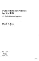 Future energy policies for the UK: an optimal control approach