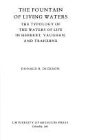 Fountain of living waters: the typology of the waters of life in Herbert, Vaughan, and Traherne