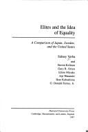 Elites and the idea of equality: a comparison of Japan, Sweden, and the United States