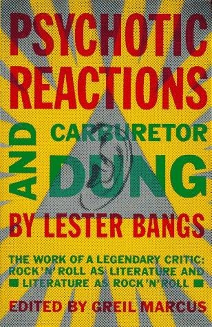 Psychotic reactions and carburetor dung