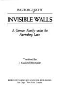 Invisible walls: a German family under the Nuremberg Laws
