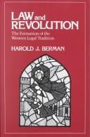 Law and revolution: the formation of the Western legal tradition