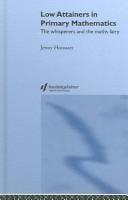 LOW ATTAINERS IN PRIMARY MATHEMATICS: THE WHISPERERS AND THE MATHS FAIRY.