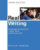Real writing with readings: paragraphs and essays for college, work, and everyday life