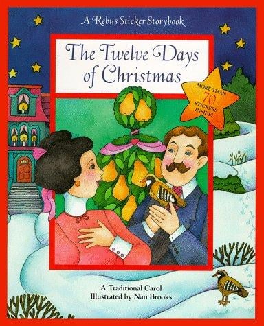 The Twelve Days Of Christmas: Rebus Sticker Storybooks