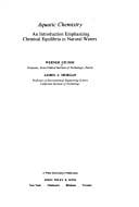 Aquatic chemistry: an introduction emphasizing chemical equilibria in natural waters