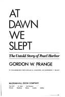 At dawn we slept: the untold story of Pearl Harbor