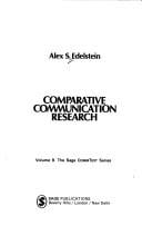 Comparative communication research