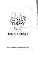 The rights of man today