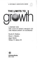 The limits to growth: a report for the Club of Rome's project on the predicament of mankind