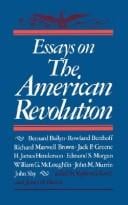Essays on the American Revolution.