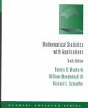 Mathematical statistics with applications