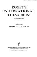 Roget's International Thesaurus (Harper colophon books)