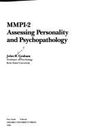 MMPI-2: assessing personality and psychopathology