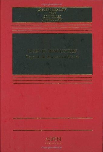 Dispute Resolution: Beyond the Adversarial Model