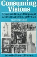 Consuming Visions: Accumulation and Display of Goods in America, 1880-1920 (Winterthur Conference Report, 27th)