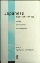 Japanese Multinationals: Strategies and Management in the Global Kaisha