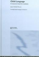 Child language: a resource book for students