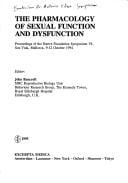 The Pharmacology of Sexual Function and Dysfunction