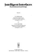 Intelligent Interfaces: Theory, Research and Design (Human Factors in Information Technology)
