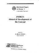 Energy (Benchmark papers in energy ; v. 1)