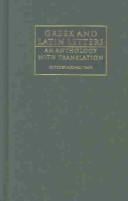 Greek and Latin Letters: An Anthology with Translation (Cambridge Greek and Latin Classics)