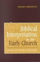Biblical interpretation in the Early Church