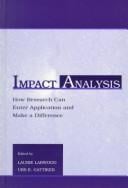 Impact Analysis: How Research Can Enter Application and Make A Difference (Applied Social Research)