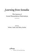 Learning from Somalia: The Lessons of Armed Humanitarian Intervention