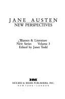 Jane Austen: New Perspectives: Women and Literature; New Series (Women & Literature,)