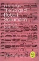 The Songs of Robert Schumann